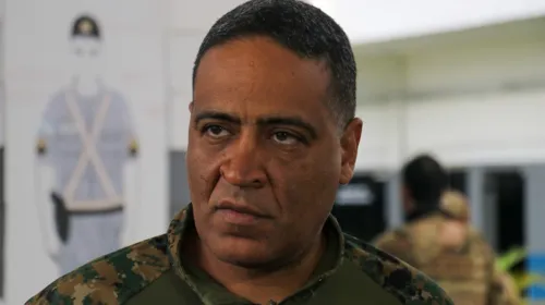 Coronel Uirá Nascimento, comandante do Batalhão de Operações Especiais (Bope)