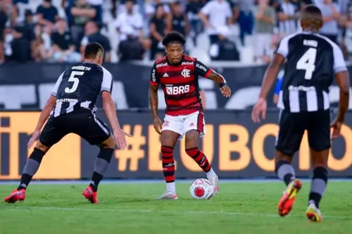 No primeiro turno, vitória do Botafogo no Mané Garrincha, em Brasília