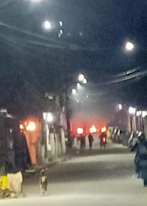 Traficantes estão jogando óleo em vias e colocando fogo em barricadas