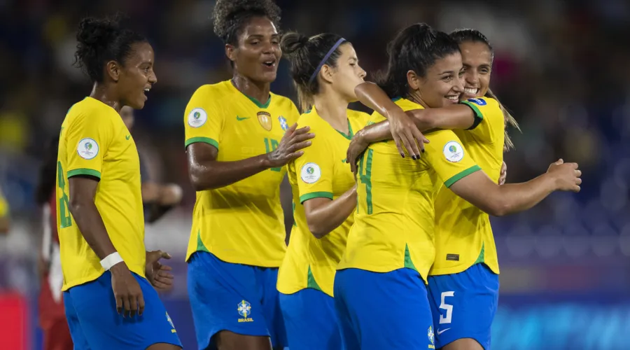 Seleção feminina vem atropelando adversárias na Copa América