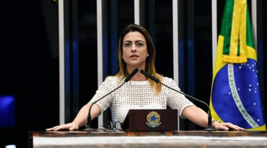 A candidata do União Brasil, Soraya Thronicke