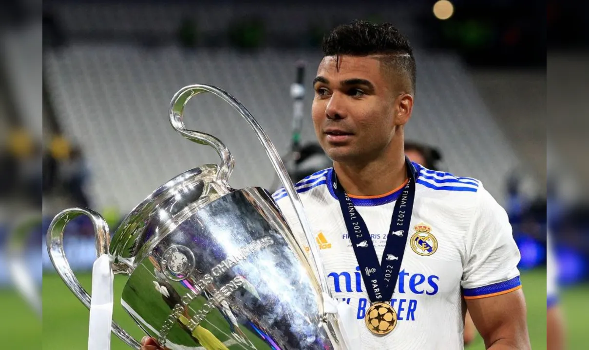 Casemiro é multicampeão pelo Real Madrid, mas pode estar de saída