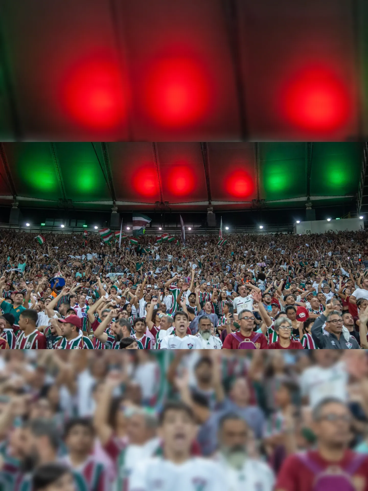 Torcida do Fluminense esgotou os ingressos para o duelo no Maracanã