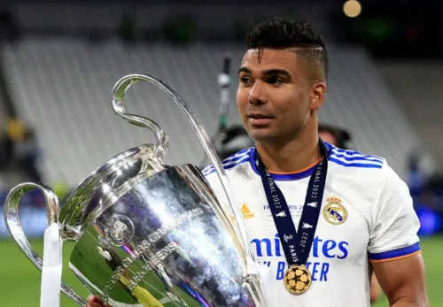 Casemiro é multicampeão pelo Real Madrid, mas pode estar de saída