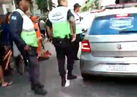 Militar foi socorrido e levado ao hospital municipal Miguel Couto