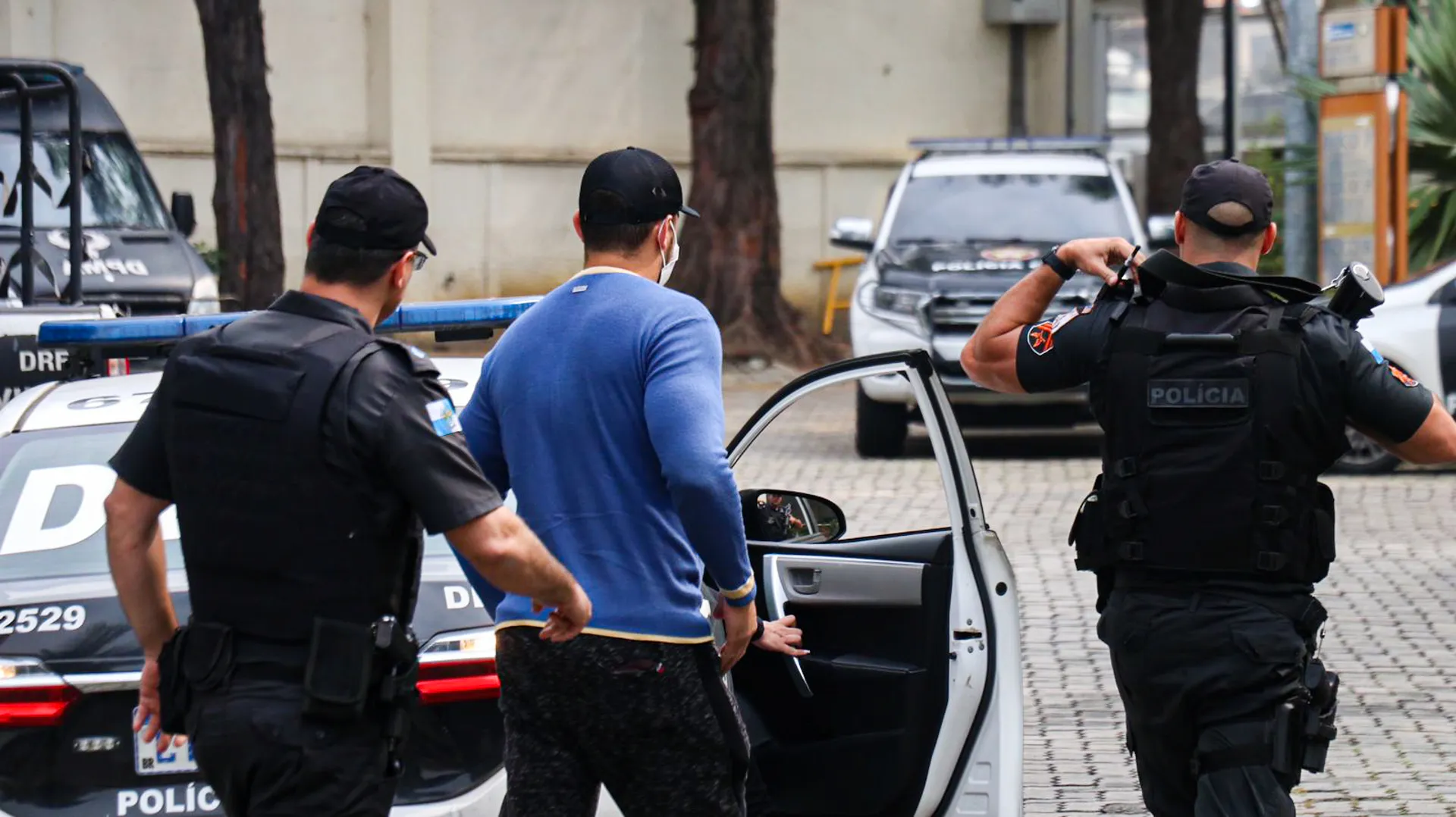 Preso foi conduzido para a Cidade da Polícia, no Jacarezinho, na Zona Norte do Rio