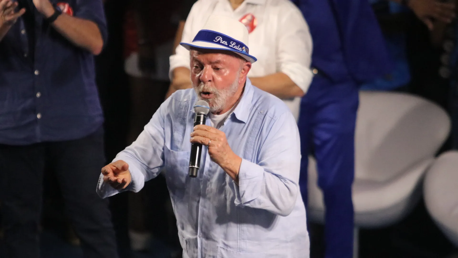Lula discursou sobre seus planos de governo