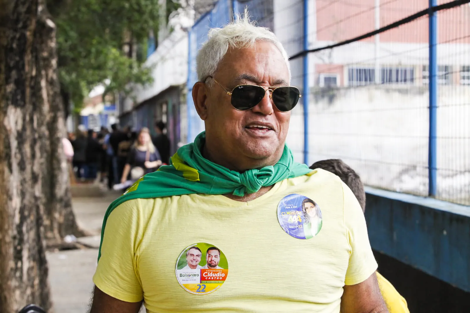 José Maria votou na Tijuca e falou sobre a importância do voto