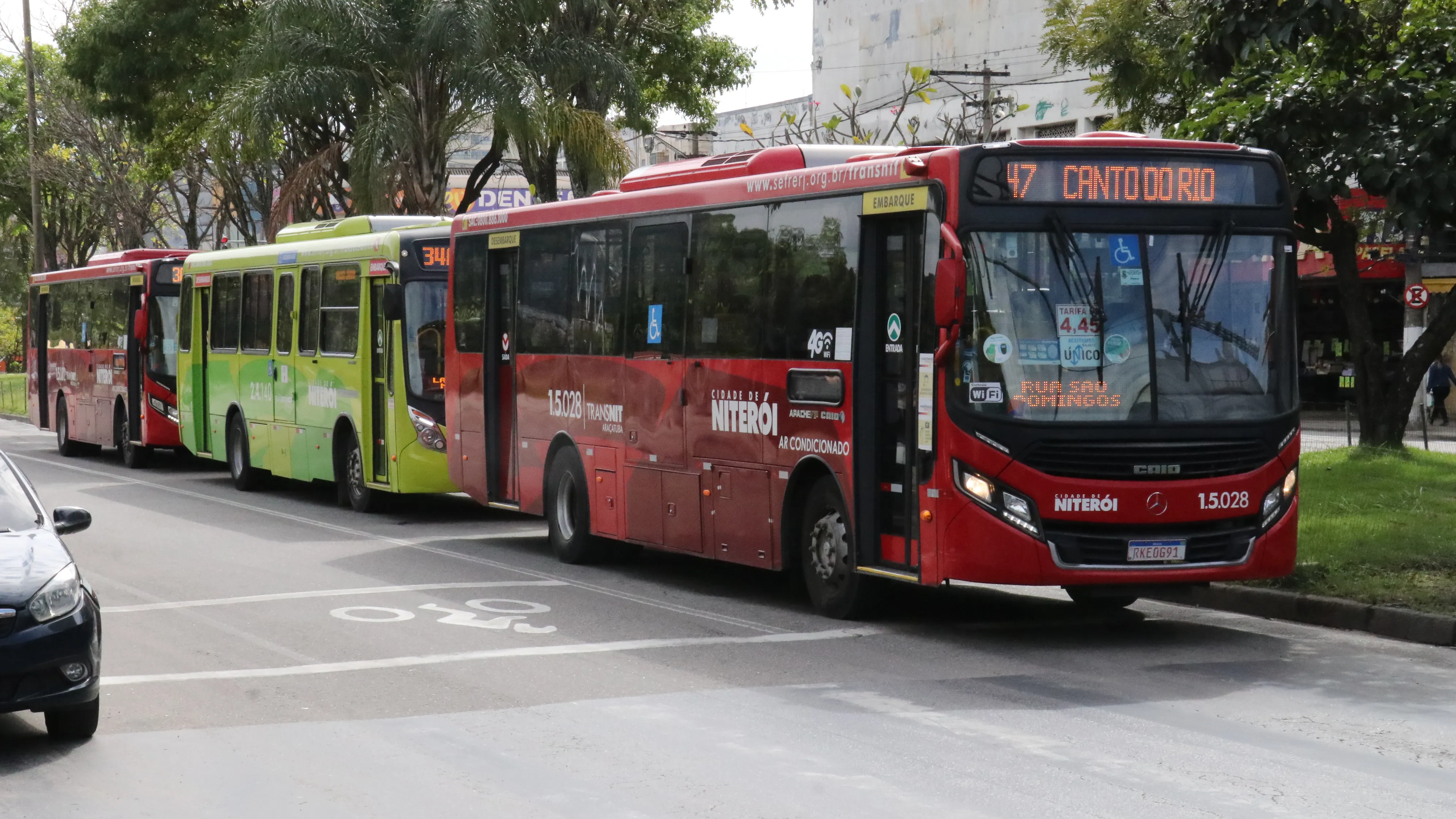Em Niterói, transporte de graça foi autorizado pelo prefeito Axel Grael (PDT) no primeiro turno