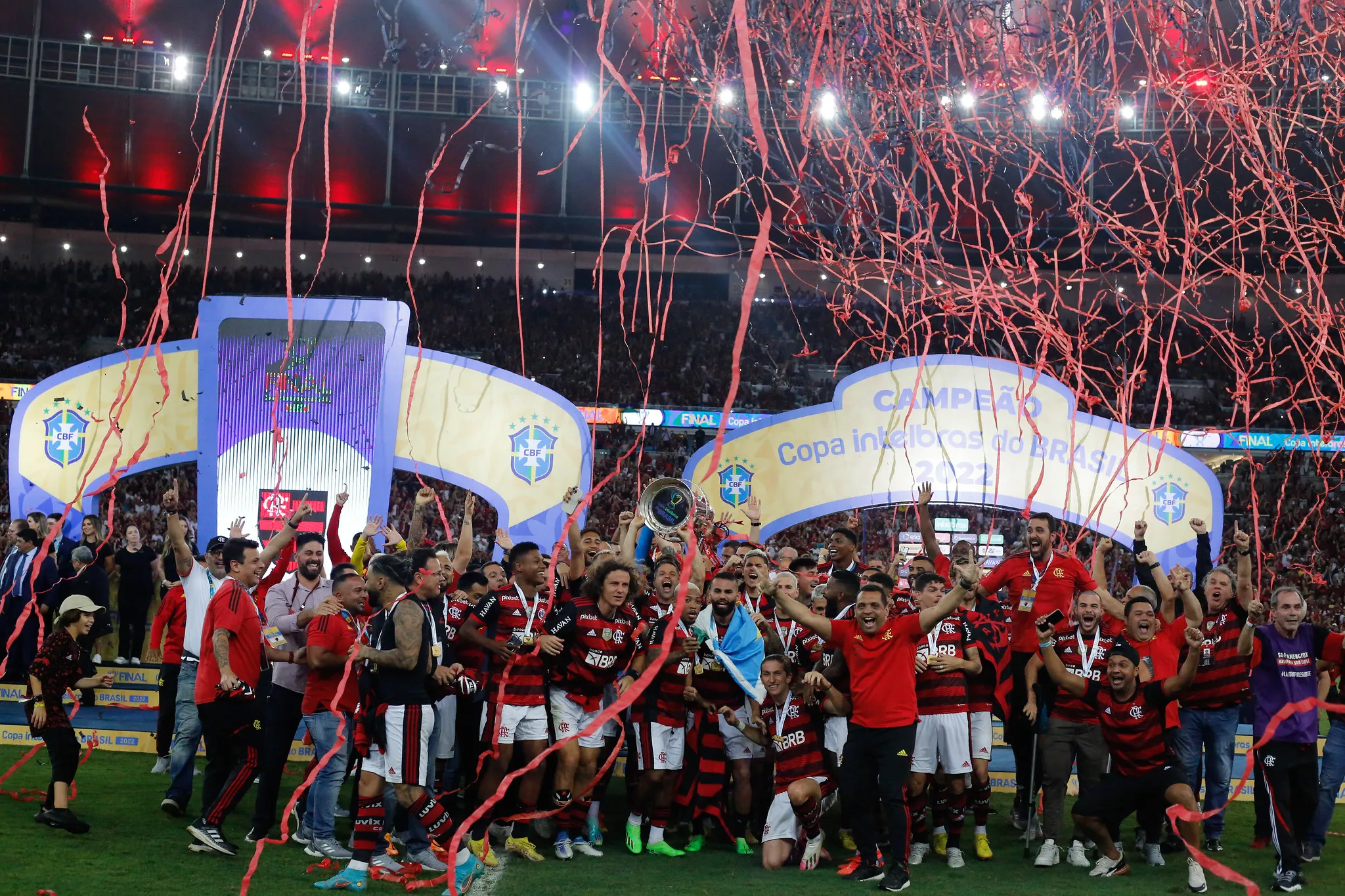 Flamengo foi tetracampeão da Copa do Brasil