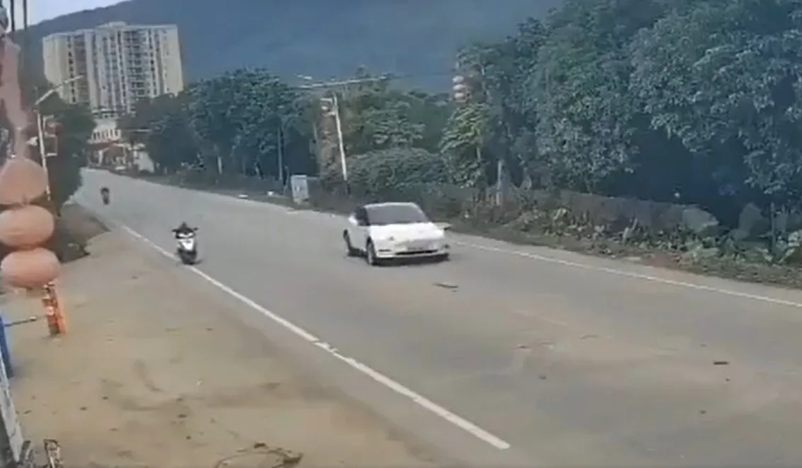 Veículo perdeu o controle devido à uma "pane"