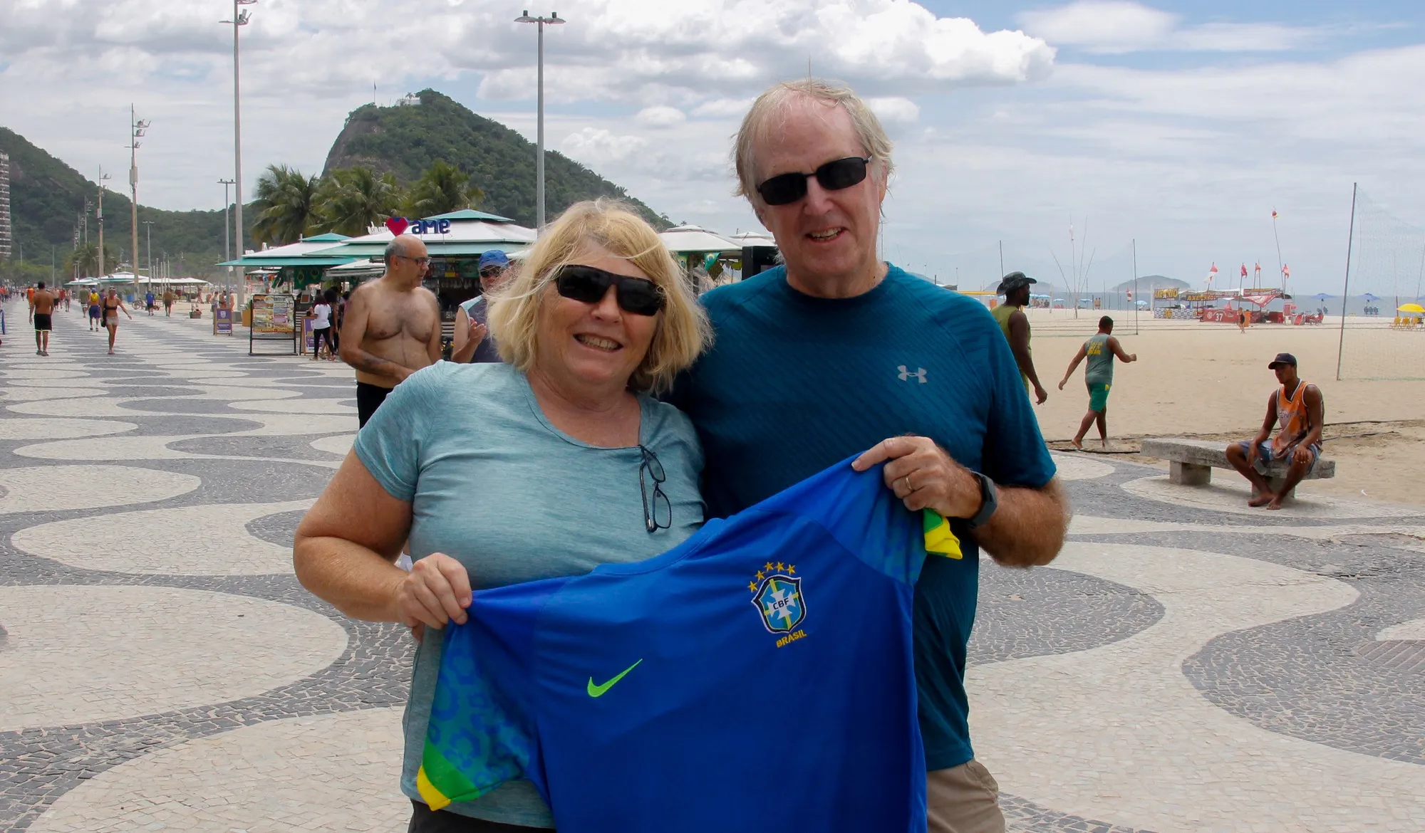 Greg e Heather Hays visitam o Rio pela primeira vez