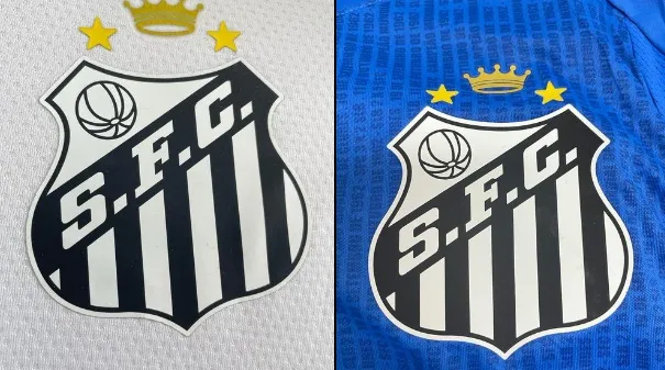 Escudo do Santos terá uma coroa em homenagem ao ídolo Pelé