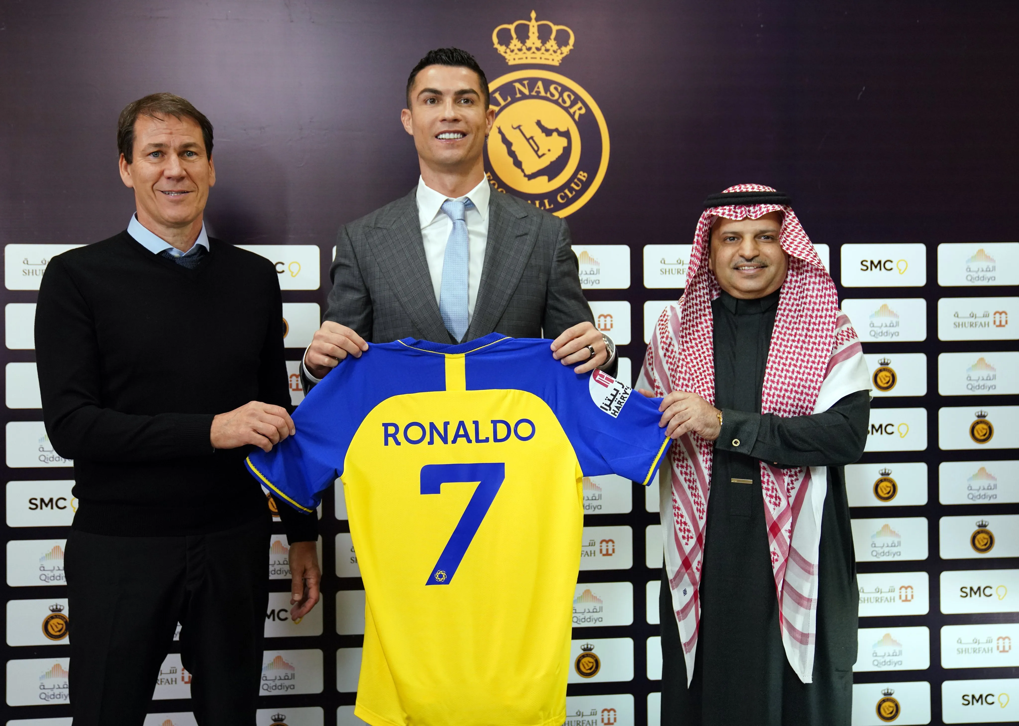 Cristiano Ronaldo apresentado no Al Nassr