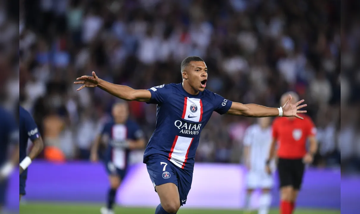 Mbappé marcou os dois gols do PSG