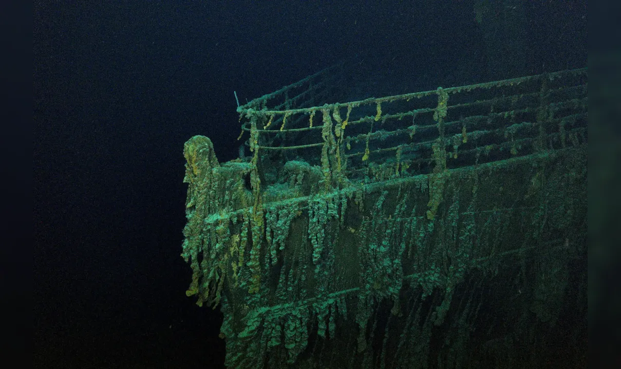 Destroços do Navio que naufragou em 1912