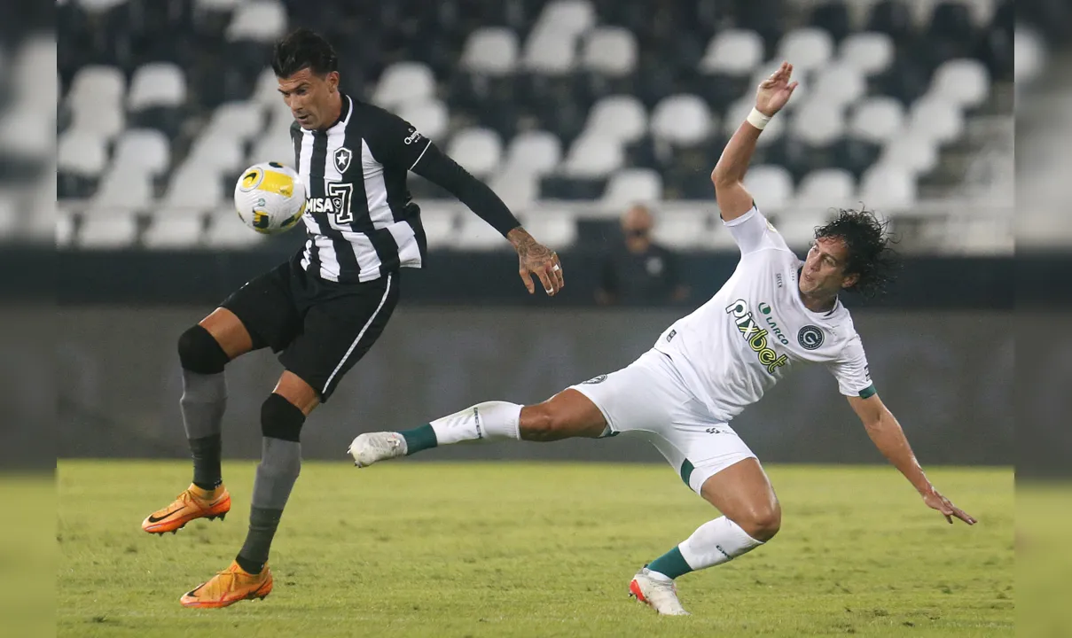 Botafogo e Goiás duelam em confronto direto pelo Brasileirão
