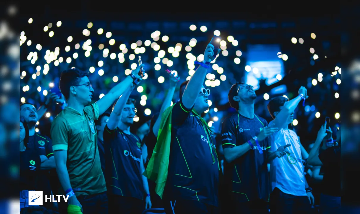 Torcida deu show nas arquibancadas do Riocentro