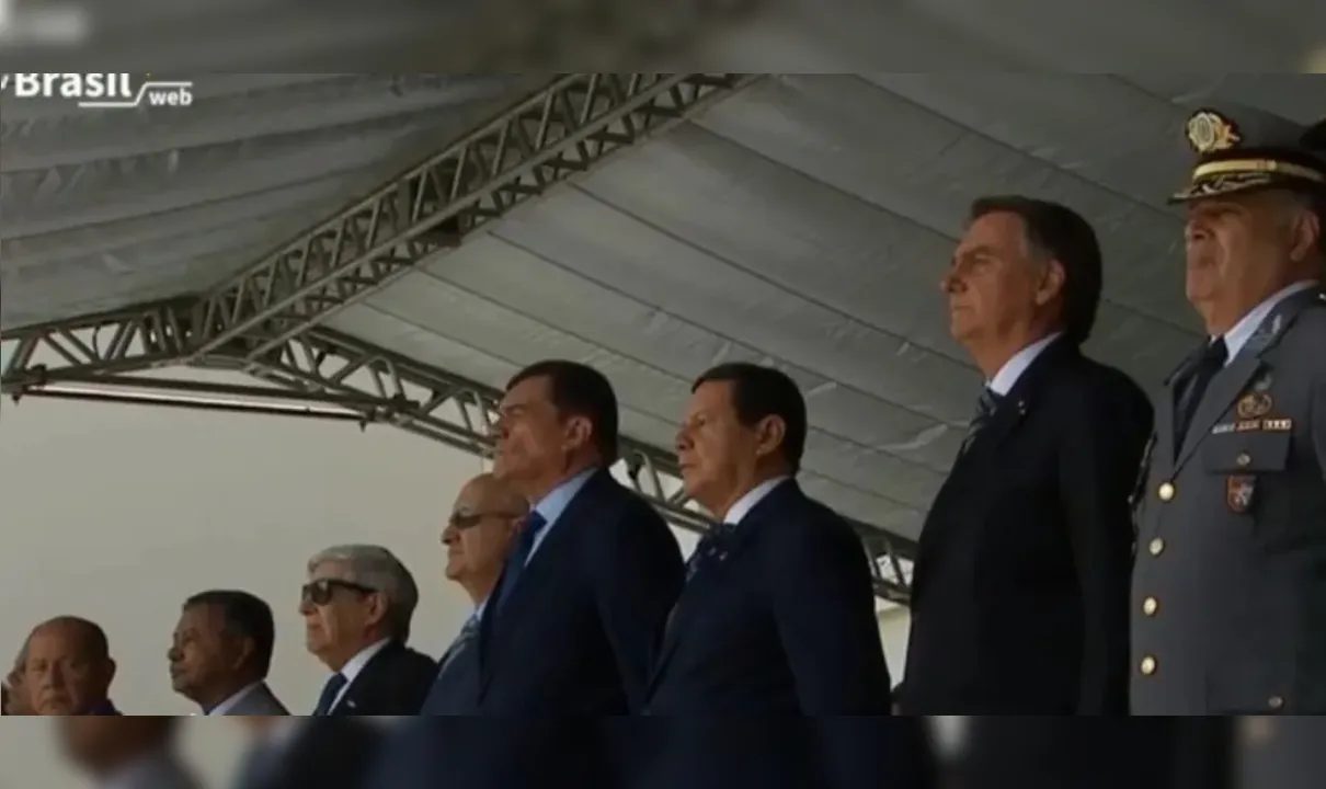 Bolsonaro apareceu em seu primeiro compromisso fora de Brasília