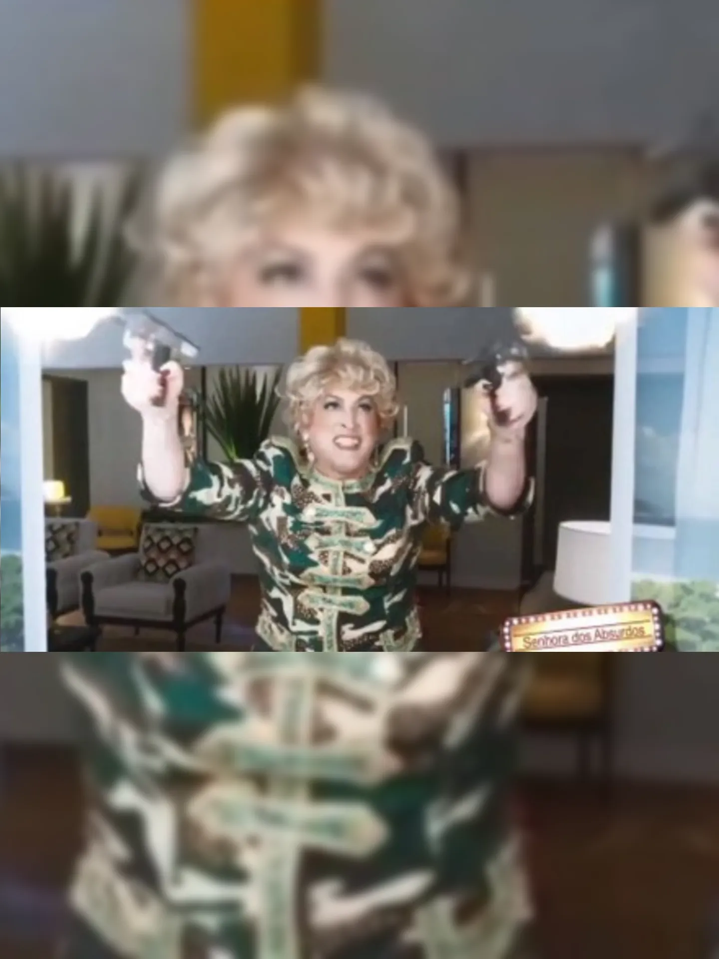 Personagem 'Senhora dos Absurdos', interpretada pelo ator Paulo Gustavo, viralizou após semelhanças com o caso do Roberto Jefferson