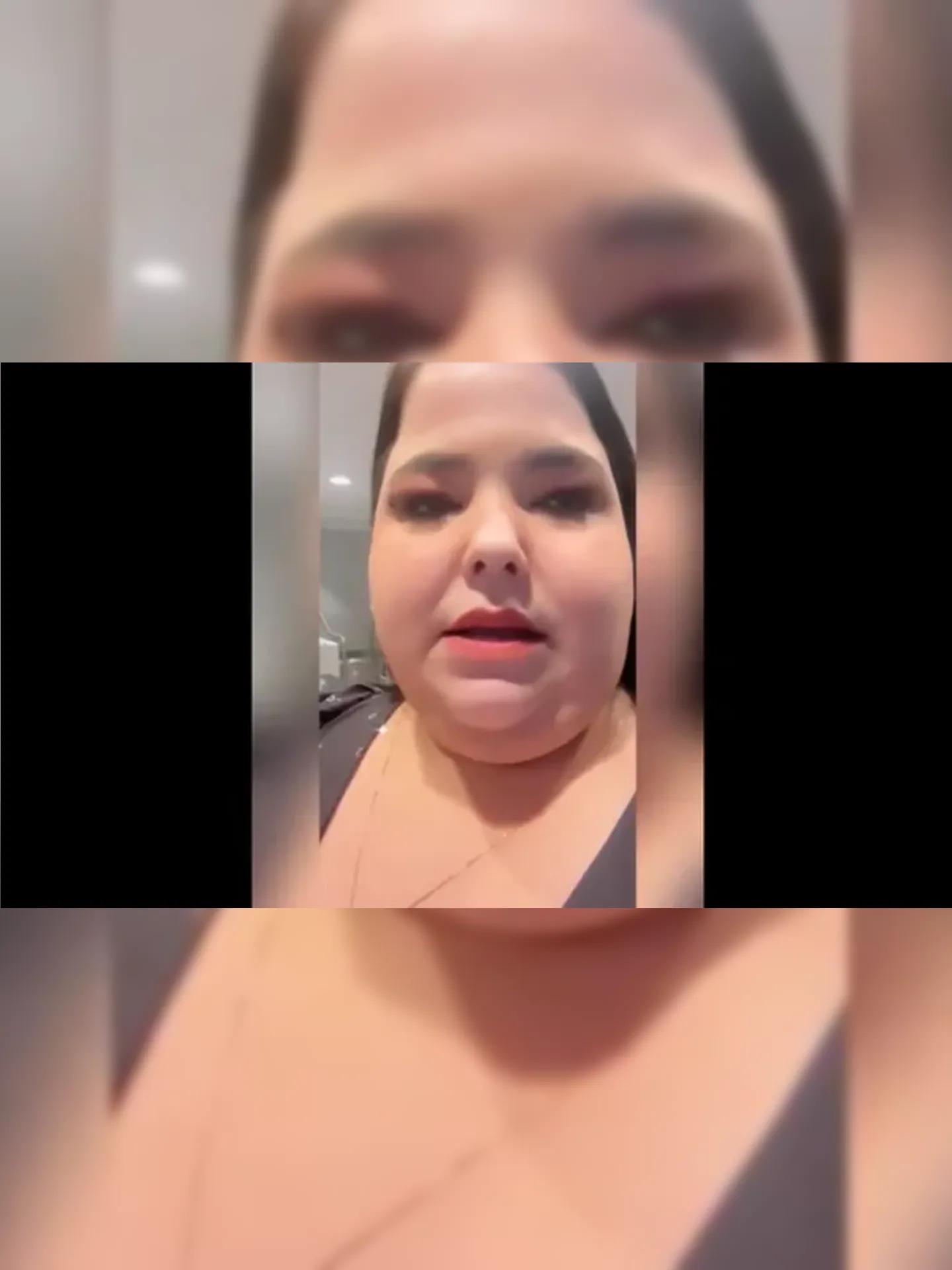 Juliana gravou stories desabafando sobre ataque de gordofobia