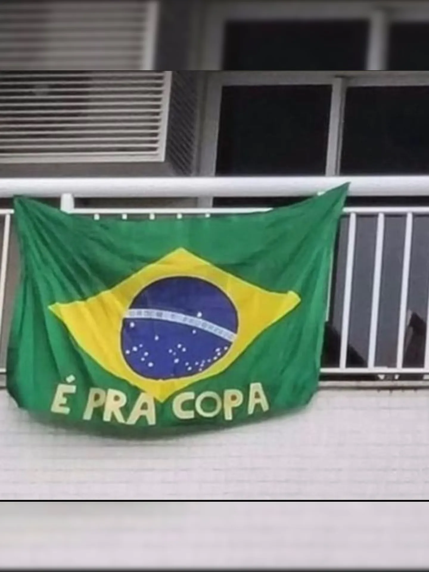 Internautas vem aderindo a técnica para mostrar que querem apenas torcer para o Brasil