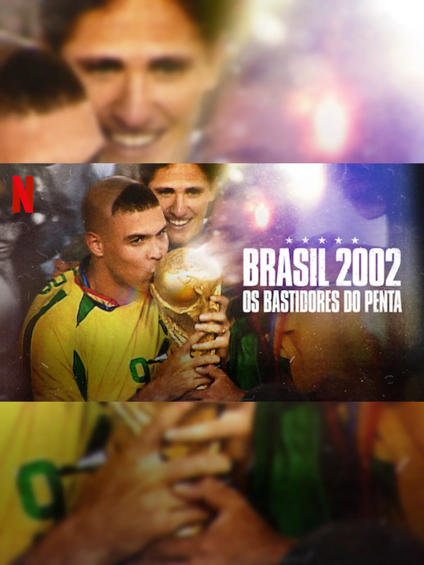 Documentário contando os bastidores do pentacampeonato da Seleção Brasileira é sucesso na Netflix