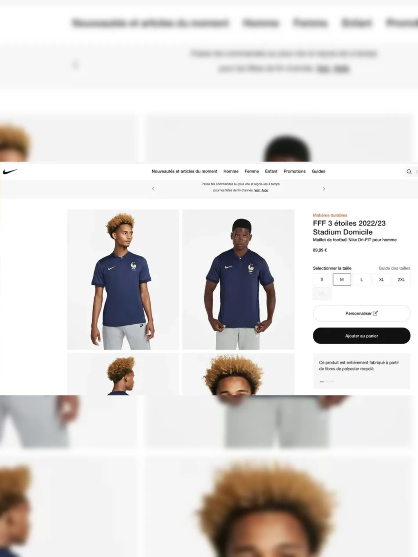 Nike comete gafe e anuncia venda de camisa da França do três estrelas