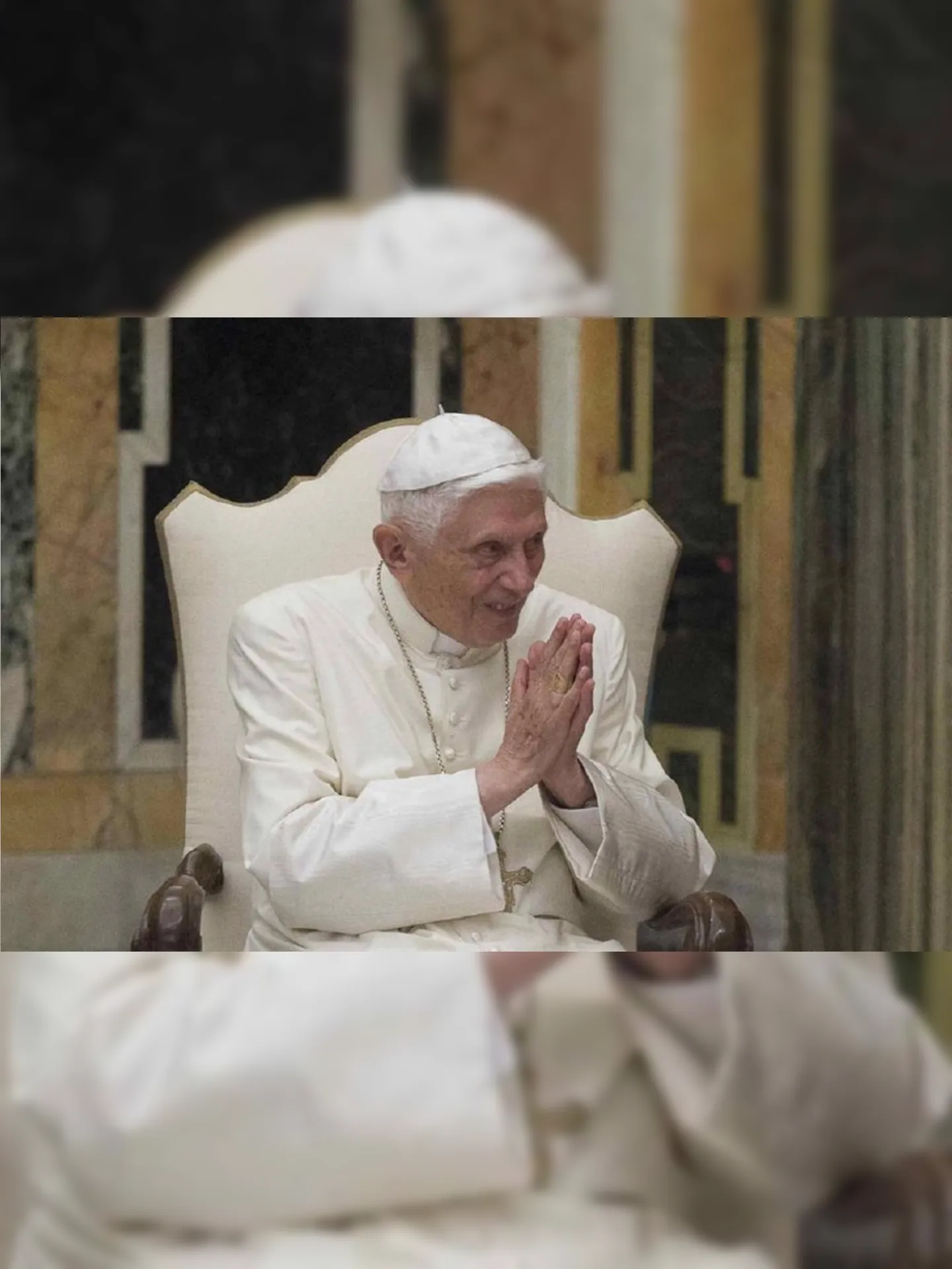 Papa emérito Bento XVI morreu no último sábado (31), aos 95 anos