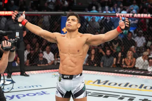 Paulo Borrachinha foi o único brasileiro a vencer no UFC 278