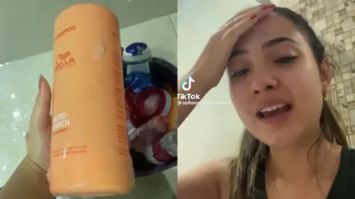 Jovem sofre por primas esvaziarem seus produtos de limpeza