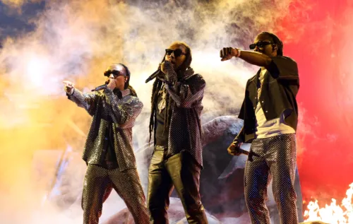 Migos em show nos Estados Unidos