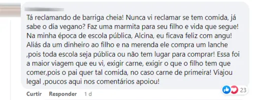 Imagem ilustrativa da imagem Refeição vegetariana em escolas municipais de Niterói gera debate