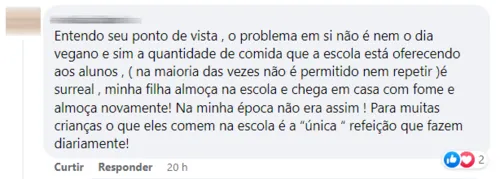 Imagem ilustrativa da imagem Refeição vegetariana em escolas municipais de Niterói gera debate