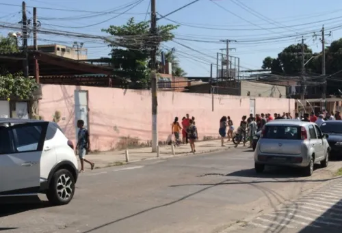 Moradores da região se movimentaram após o ocorrido