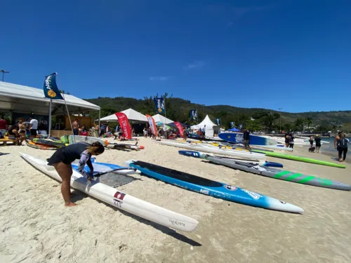 Neste domingo (25), último dia do evento, a programação tem novas provas de natação em águas abertas em Itaipu.