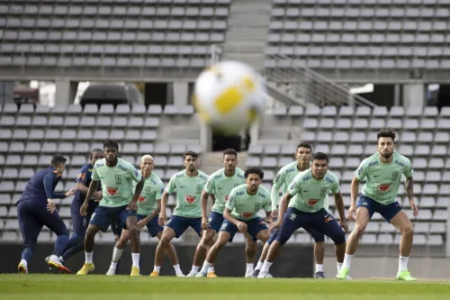 Seleção treina para o último jogo antes do mundial do Catar