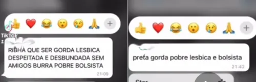 Ataques foram desferidos em um vídeo no TikTok