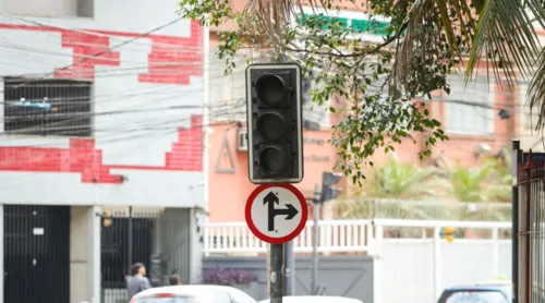 Sinal de transito desligados na Tijuca