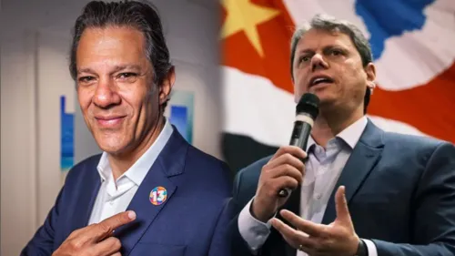 Tarcísio marcou 42.59% de votos válidos, contra 35.46% de Haddad