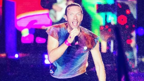 Banda cantou debaixo de chuva no Rock in Rio no mês passado