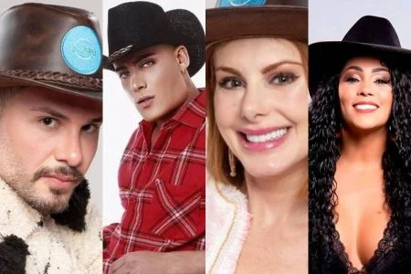 Alex Gallete se tornou fazendeiro e deixou Thiago Ramos, Deborah Albuquerque e Rosiane Pinheiro