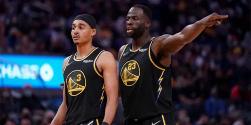 Poole (esquerda) e Green (direita) acumulam desentendimentos no Golden State