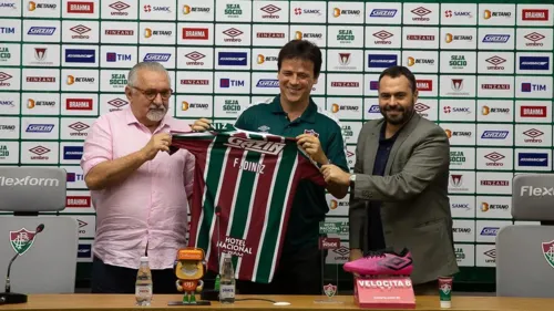 Diniz foi contratado no final de abril e faz bom trabalho no Fluminense