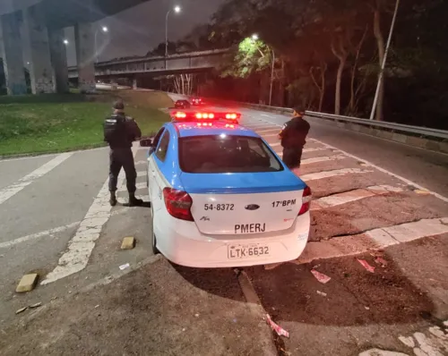 Equipe do 17º BPM foi acionada para verificar a ocorrência dos baleados no hospital