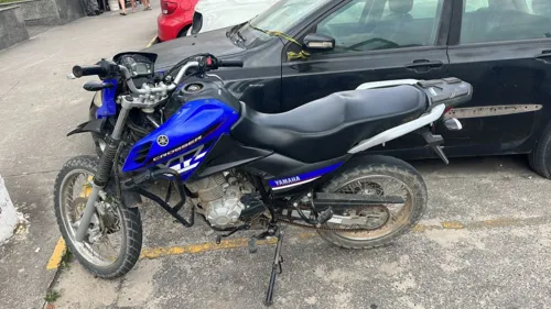 Moto foi furtada há mais de dois meses