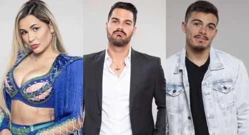 Deolane Bezerra, Shayan Haghbin e Thomaz Costa estão na quinta roça