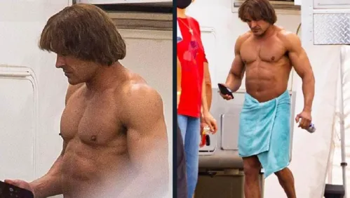 Zac Efron surge irreconhecível em novo filme e vira meme entre brasileiros