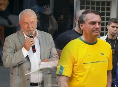 Disputa acontece entre Lula (PT) e Bolsonaro (PL)