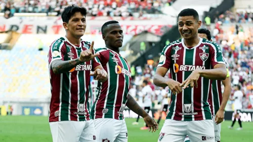 Germán Cano marcou três vezes contra o São Paulo